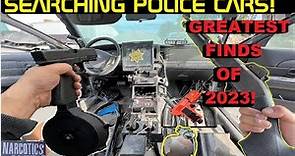 Searching Police Cars! Greatest Finds of 2023!