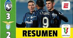 Atalanta 3-2 Lazio. ¡QUÉ PARTIDO! Luis Muriel, FIGURA. Duván Zapata ERRÓ un penal. | Copa Italia