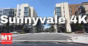Sunnyvale Downtown California - Silicon Valley Drive USA 🏆