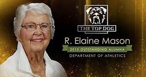 2015 Outstanding Alumna - R. Elaine Mason - Department of Athletics
