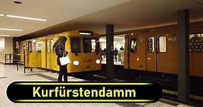 U-Bahn Station Kurfürstendamm - Berlin 🇩🇪 - Walkthrough 🚶
