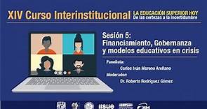 XIV Curso Interinstitucional. Sesión 5. Ponente: Carlos Iván Moreno Arellano