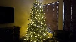 9' Artificial Aspen Fir Pre-lit Christmas Tree