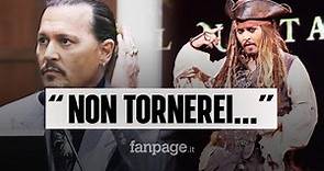 Johnny Depp: “Non tornerei a recitare in Pirati dei Caraibi nemmeno per 300 milioni di dollari”