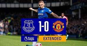 EXTENDED HIGHLIGHTS: EVERTON 1-0 MANCHESTER UNITED