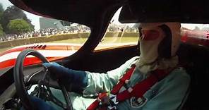 Richard Attwood driving the Porsche 917K at Goodwood