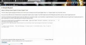 How to Edit Simple English Wikipedia Article