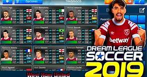 Plantilla del West Ham United para el dls 2023-2024 (Dream league soccer 19)
