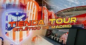 Visitando la tienda oficial del Atlético de Madrid (Salvadoreño en España)