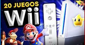 TOP 20 MEJORES JUEGOS de Nintendo Wii 🏆