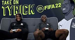 Michael Olise plays FIFA 22 v Tyrick Mitchell | Take on Tyrick