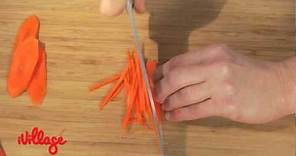 Learn How Now: How to Julienne Vegetables