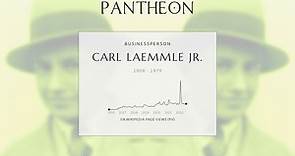 Carl Laemmle Jr. Biography - American film producer