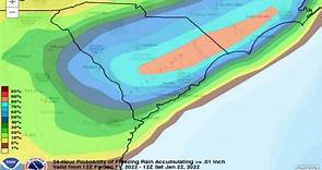 Chance of freezing rain in parts of Beaufort County Friday night. Here’s the forecast