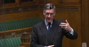 Sir Jacob Rees-Mogg speaks against the Loan Charge