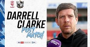 Post Match | Darrell Clarke reacts to defeat away to Lincoln City