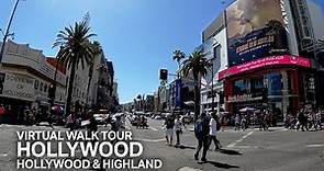 [4K] Hollywood & Highland, April 2022 Weekend [LA Street Walk Tour]