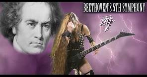The Great Kat Beethoven's 5th Symphony! The Great Kat IS the REINCARNATION of BEETHOVEN!