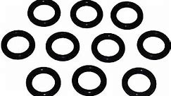 Captain O-Ring - Power Pressure Washer O-Rings for 1/4" Quick Coupler, High Temperature Viton FKM (10 Pack)