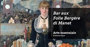Il Bar aux Folies Bergère di Manet