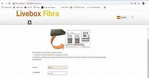 Cambiar la contraseña wifi al livebox fibra de orange