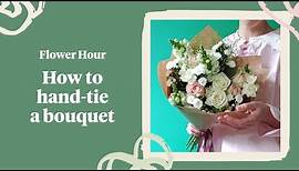 How to hand-tie a bouquet 💐