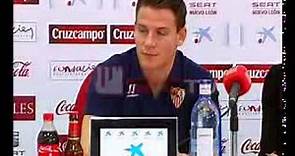 Rueda de prensa de Kevin Gameiro. Sevilla FC