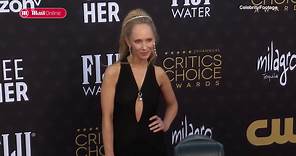 Juno Temple teases tummy in black at the Critics' Choice Awards