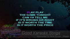 Play The Game Tonight - Kansas (Lyrics Karaoke) [ goodkaraokesongs.com ]