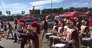 USC drum line October 4, 2014