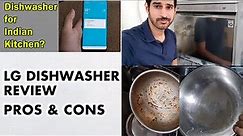 LG 14 Place Dishwasher Review - Complete Guide | Demo | Dishwasher for Indian Usage | DFB424FP