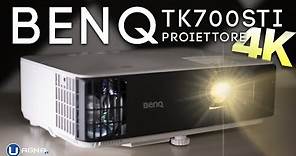 Il MIGLIORE proiettore GAMING 4K del 2021 - BenQ TK700STi