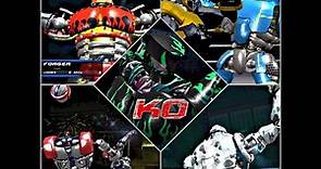 Real Steel (PS3 & Xbox360)-All Intro's/Outro's,Special Tech Moves and KO's Animations