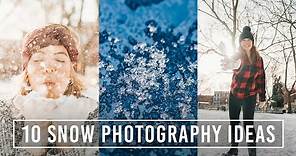 10 Creative Snow Photography Ideas, From Portraits to Macro Photos!