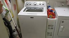 2016 Maytag MVWX655DW1 Washer - Full Normal/Cold Cycle