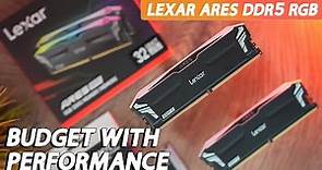 LEXAR ARES DDR5 RGB 2x 16GB 6400MHz Review