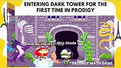 Prodigy Math Game | Entering the DARK TOWER for the FIRST TIME in PRODIGY.