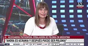 Aleksandra Piatkowska, embajadora de Polonia en Argentina: "Un ataque atómico es el fin de Europa"
