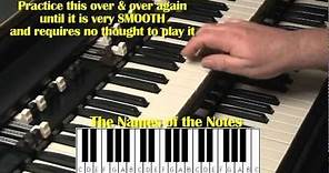 HAMMOND ORGAN & KEYBOARDS FOR BEGINNERS LESSON #2 - B3 and C3 - KEYBOARDS