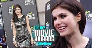 Alexandria Daddario Talks 'Percy Jackson' - 2013 MTV Movie Awards Interview