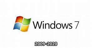 evolution of Microsoft Windows logo
