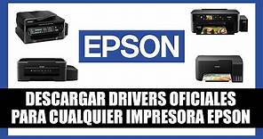 Cómo Descargar Drivers o Controladores Para Cualquier Impresora EPSON (Drivers Oficiales)