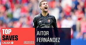 TOP PARADAS Aitor Fernández LaLiga 2022/2023