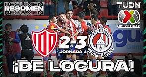Resumen y goles | Necaxa 2-3 Atl San Luis | Liga Mx - CL2023 J1 | TUDN