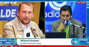 La historia de Mikhail Krasnov, el ruso elegido como alcalde de Tunja