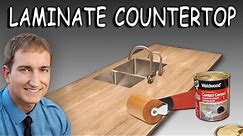 How To Install Sheet Laminate On A Countertop