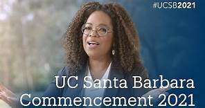 UC Santa Barbara 2021 Commencement Ceremony