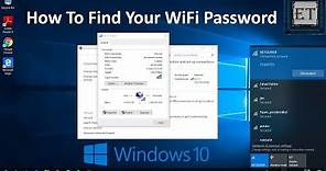 How To Find Your WiFi Password in Windows 10