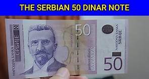 Serbia 50 Dinar Note - World Currencies