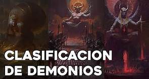 🔴 Clasificación de los Demonios (Demonología) | Mitología Abrahámica | Todo de Dioses